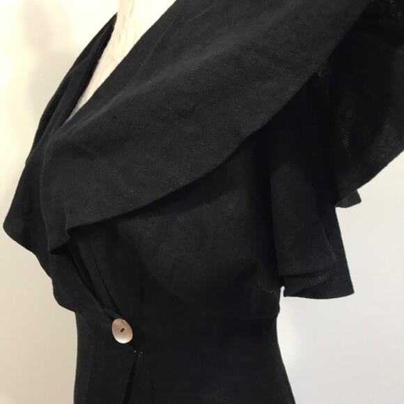 Beau David Vintage Tailored Wrap Dress- Sz 4 - Picture 5 of 8